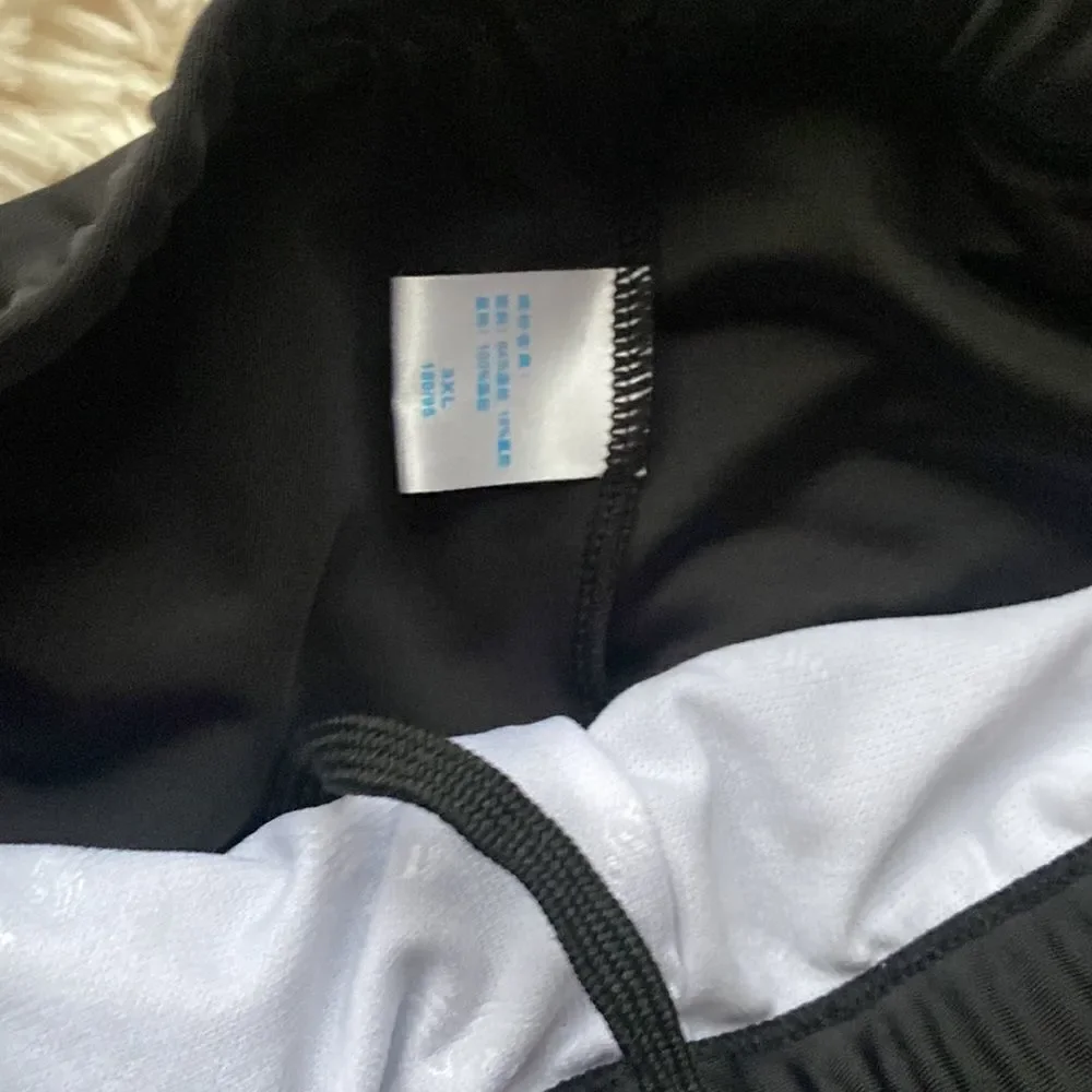 Boys XL Long Black Tight Swim Trunks 3XL